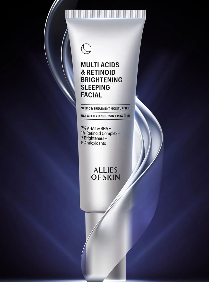 Multi Acids & Retinoid Brightening Sleeping Facial - Image 4