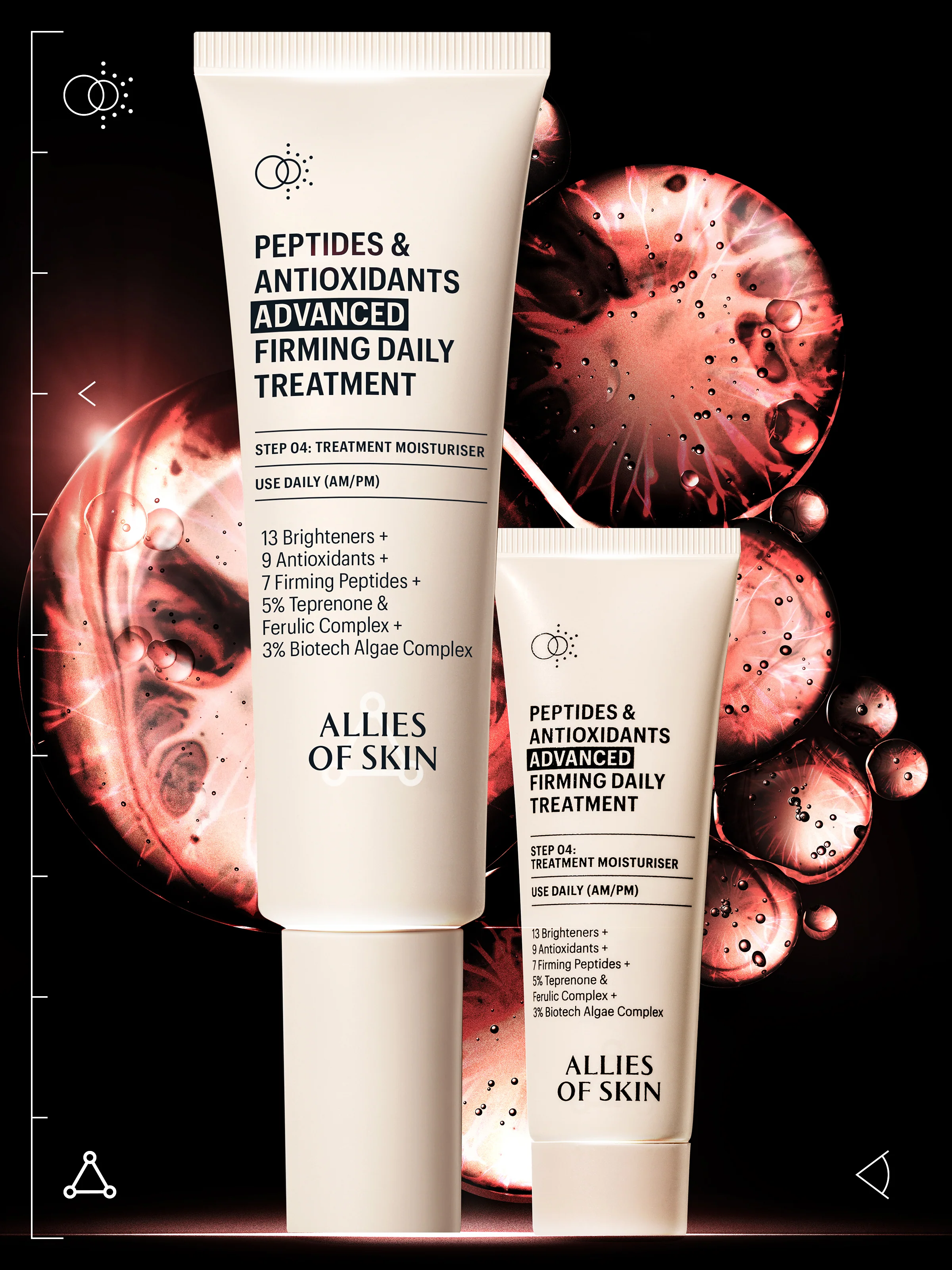 Peptides & Antioxidants Advanced Firming Daily Treatment, 0.67 fl oz - Image 3