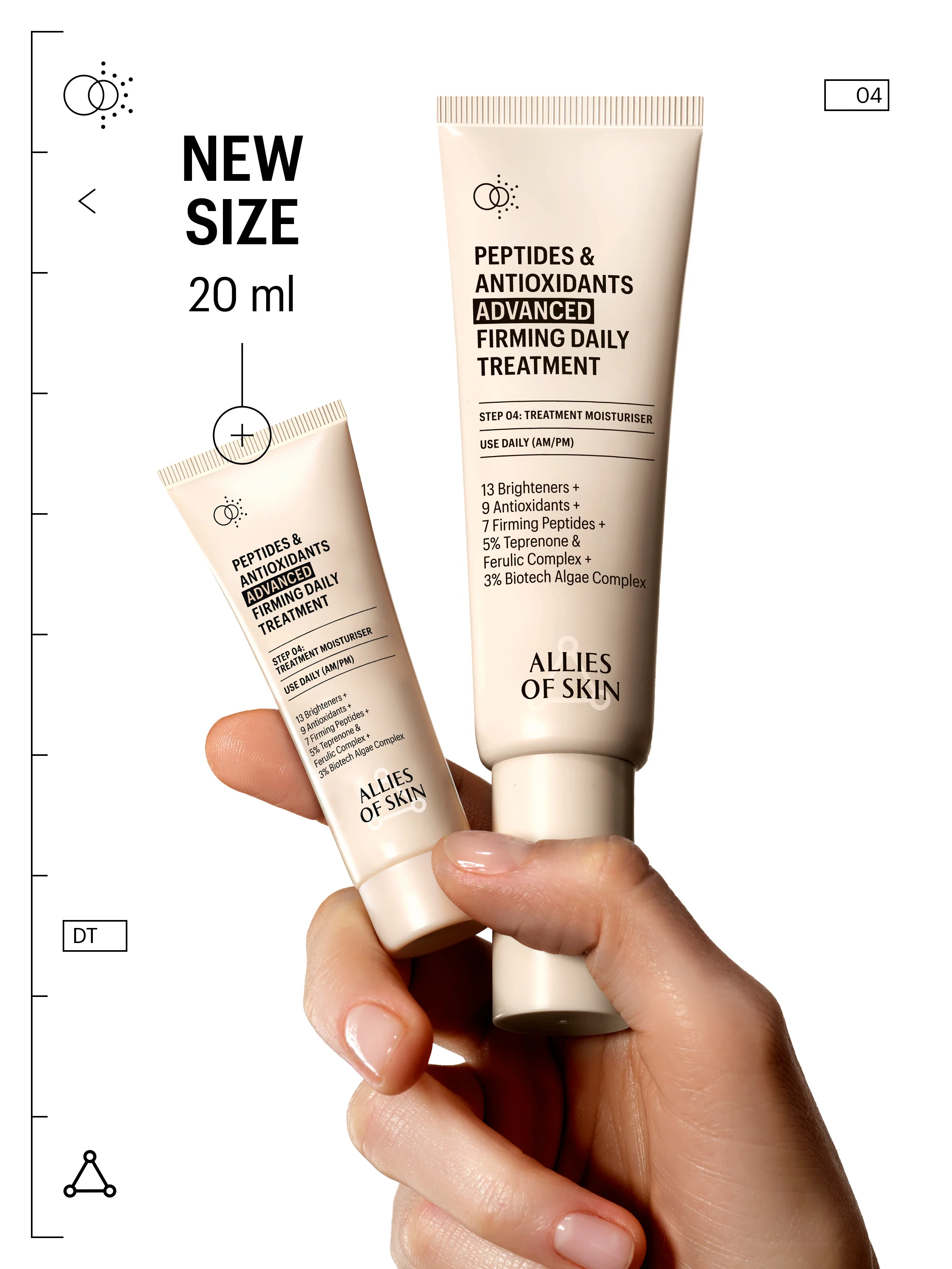 Peptides & Antioxidants Advanced Firming Daily Treatment, 0.67 fl oz - Image 5